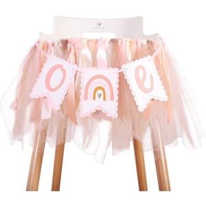 High chair banner. ONE